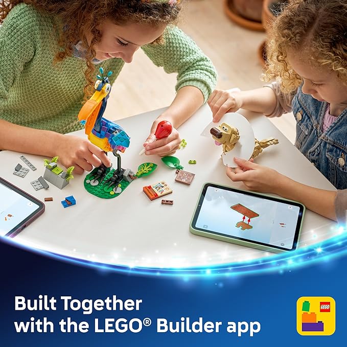 LEGO Disney and Pixar Kevin & Dug Building Toy - 'Up' Movie Set for Girls & Boys, Ages 9+ - Disney Gift for Kids & Fans - Kids Bedroom or Desk Decor - 43290