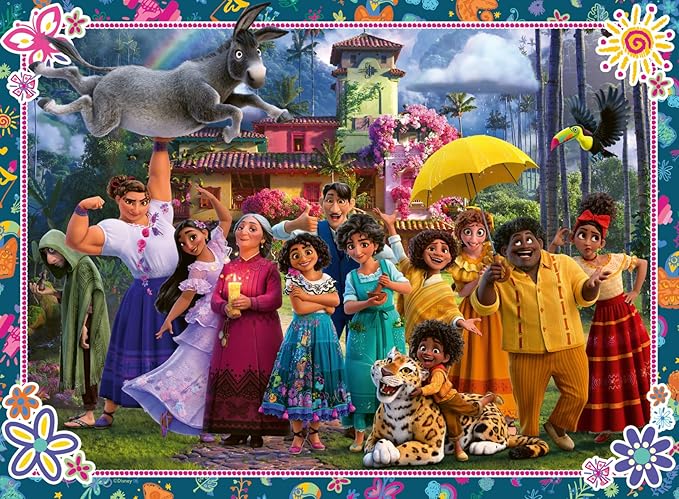 Ravensburger Disney Encanto Puzzle - Engaging 100-Piece Jigsaw | Durable and Kid-Friendly | Ideal for Ages 6 and Up | Stimulates Brain Development | FSC Certified for Sustainable Fun