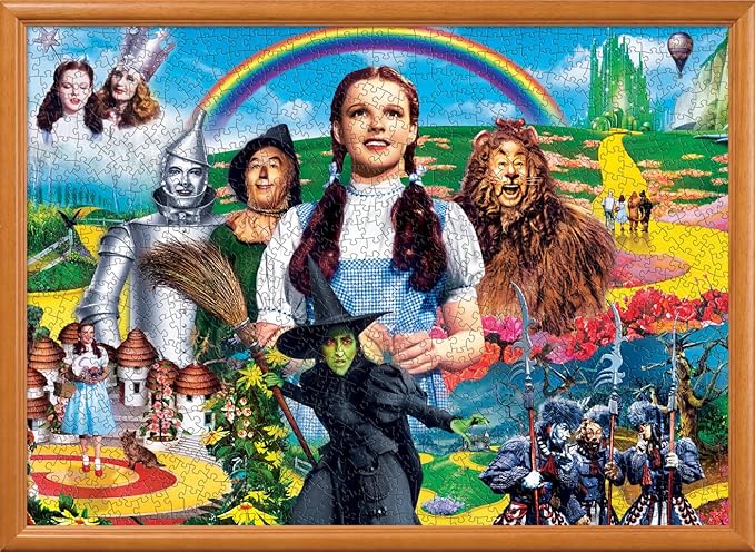 MasterPieces 1000 Piece Jigsaw Puzzle for Adults, Family, Or Youth - Wonderful Wizard of Oz - 19.25"x26.75"