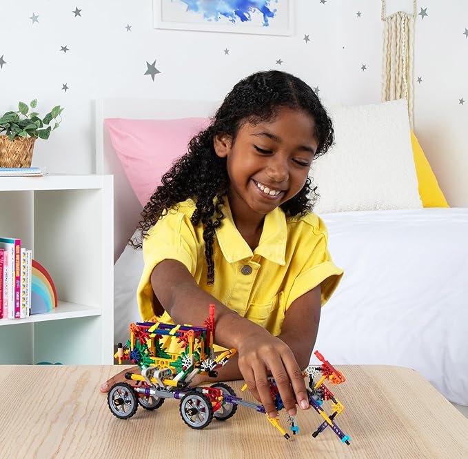 KNEX 80 Model Deluxe Set with Reusable Bag - STEM Building Kit, Kid Construction, Creative Play Toy‚ Ages 8+
