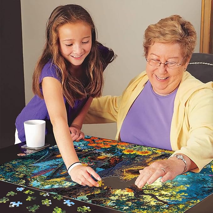 Jigsaw Puzzles for Adults 1000 Pieces, Interlock Perfectly No Dust, Impossible Difficult Hard Fun 1000 Piece Jigsaw Puzzles for Adults-1:1 Poster-Sweet Tree House