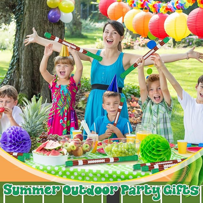 12 Pcs Football Party Favors, 15'' Water Guns Bulk for Kids Water Squirt Blasters Guns, Summer Activity Swimming Pool Backyard Beach Outdoor Toys for Kids Adults, 39 ft Range Shooter