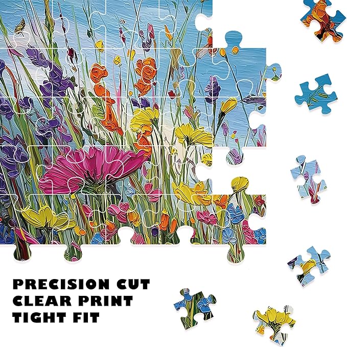 500 Piece Puzzles for Adults, Xovnio Floral Still Life Jigsaw Puzzle, Challenging Game Home Decor Birthday Party Gift