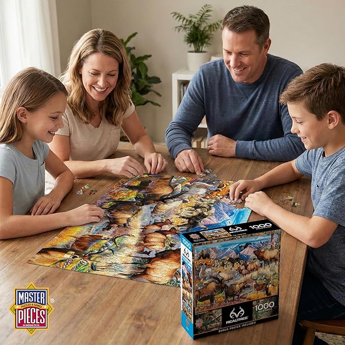 MasterPieces 1000 Piece Jigsaw Puzzle for Adults, Family, Or Youth - The Untamed North - 19.25"x26.75"