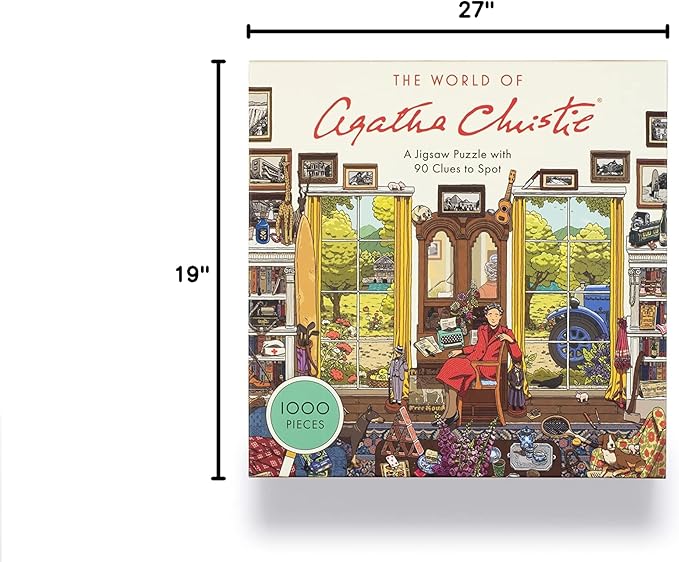 Laurence King The World of Agatha Christie 1000 Piece Puzzle