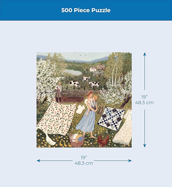 New York Puzzle Company - Loré Pemberton Buttercup - 500 Piece Jigsaw Puzzle for Family Game Nights by Loré Pemberton