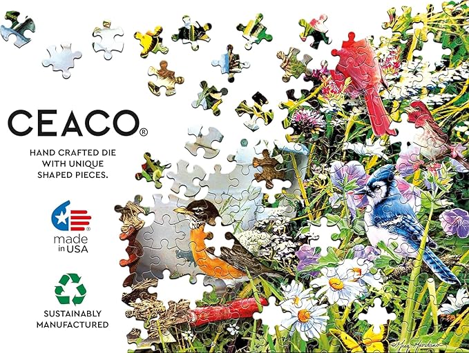 Ceaco - Garden Birds - 500 Piece Jigsaw Puzzle