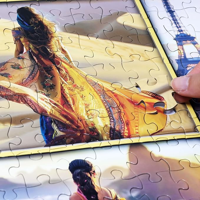 Think2Master Beautiful Dresses from Around The World 500 Pieces Very Large Pieces Jigsaw Puzzle for 13+ Adults & Seniors. Elegant Dresses Vibrant Colors, Cultural Art Size: 26.8” X 18.9”