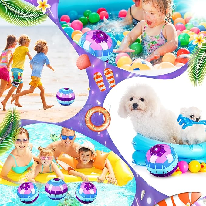 12 Pack Video Game Themed Beach Ball for Kids 7.87" Bulk for Summer Pool and Beach Game Gifts Pinata Gaming Birthday Party Supplies and End of The Year Class Party Decorations Favor