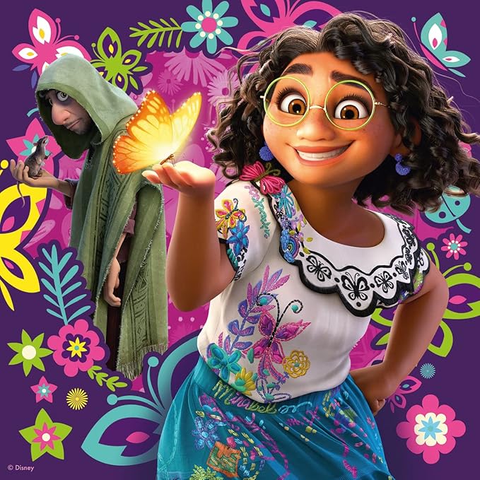 Ravensburger Disney Encanto 3x49 Piece Jigsaw Puzzle Set for Kids - 05657 - Every Piece is Unique, Pieces Fit Together Perfectly