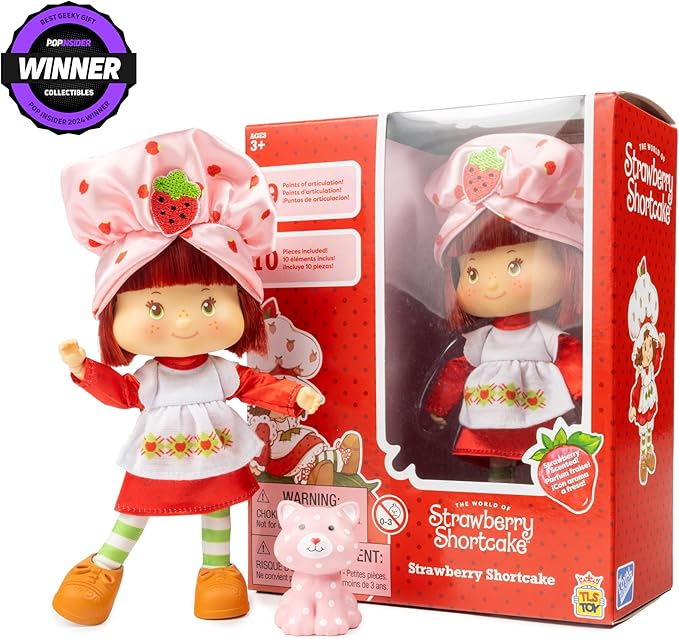 The Loyal Subjects Strawberry Shortcake 5.5-inch Poseable Fashion Doll