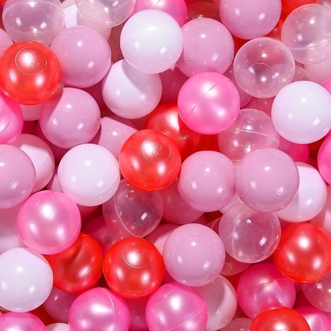 STARBOLO Ball Pit Balls for Toddlers Phthalate Free BPA Free Non-Toxic Crush Proof Play Balls for Toddlers Kids Pool Playhouse Pack of 100 200 500