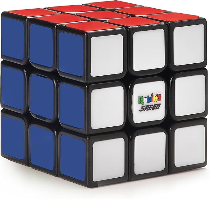 Rubik’s Cube, 3x3 Magnetic Speed Cube, Problem-Solving Brain Teaser, Classic Color-Matching Puzzle, Fidget Toy, Sensory Puzzle for Adults, Teens, Kids, for Ages 8 & Up