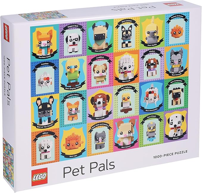 Lego Pet Pals 1000-Piece Jigsaw Puzzle