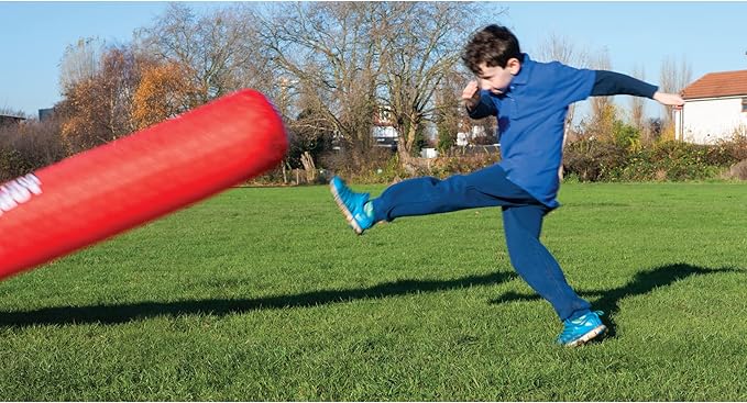 Mega Tube - Giant Inflatable Sport Toys for Kids & Family. Kick It, Throw It, Bounce It & Battle with It... Extra Large Pipe Sport Game for Indoor & Outdoor. 1 Random Color Only