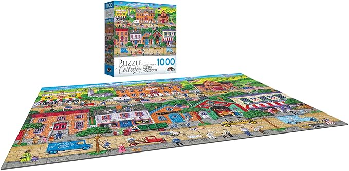 RoseArt - Puzzle Collector - Hometown Heroes - 1000 Piece Jigsaw Puzzle for Adults