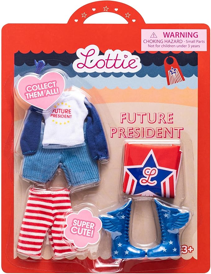 Lottie Future President Doll Outfit Set and Accessories