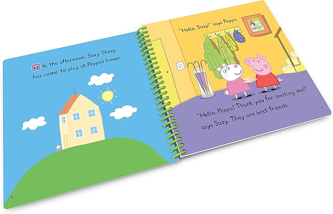 LeapFrog Leapstart 3D Peppa Pig Playing Together Book, Level 1
