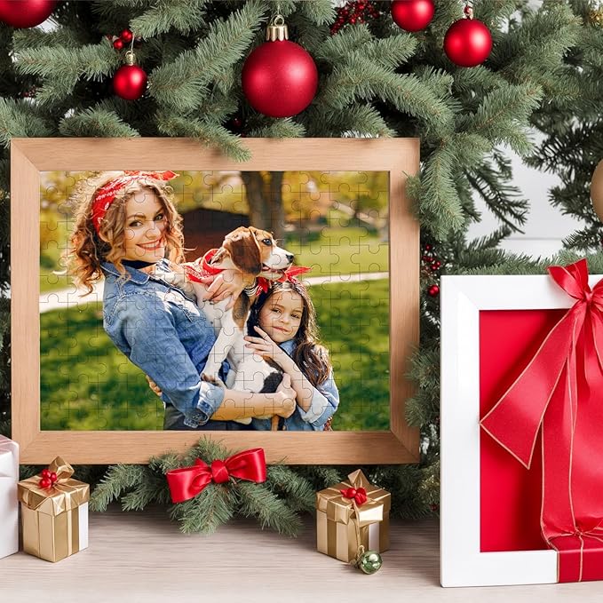 Custom Puzzle from Photos 200/300/500/1000 Pieces Personalized Puzzles for Family, Wedding, Chrisrmas, Gifts