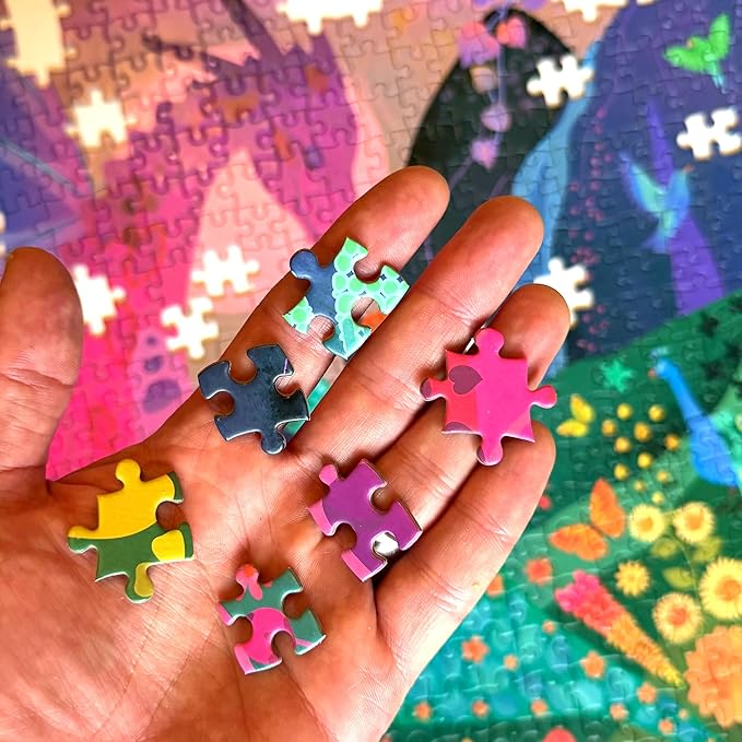 Elena Essex Puzzles for Adults 1000 Pieces - Enchanted Forest | Jigsaw Puzzles | 1000 Piece Puzzle for Adults | Cool Magic Dragon Puzzle | 20x28inches