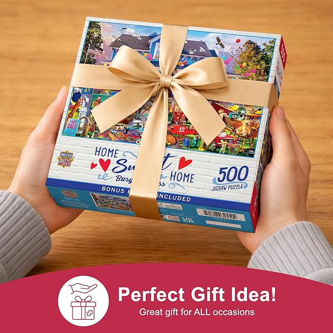 Masterpieces 500 Piece Jigsaw Puzzle for Adults, Family, Or Kids - Bargain Bliss - 15"x21"