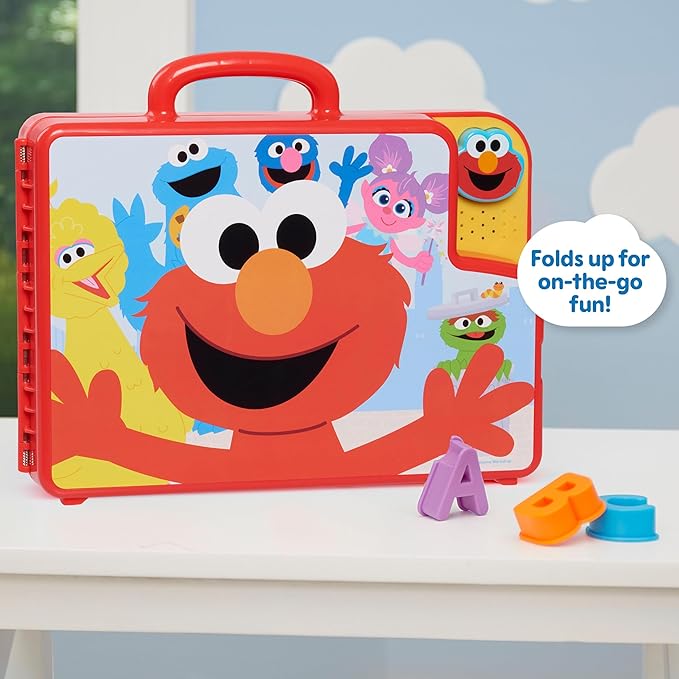 Sesame Street Elmo’s Learning Letters Bus Activity Board, Preschool Learning and Education