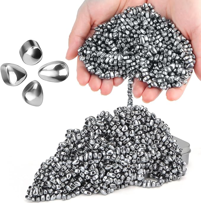 1000+ Original Ferrite Putty Silver, Sensory Stones, Adult Fidget Stress Relief Desk & Office Item, Ferrite Stones Stocking Stuffers Gifts