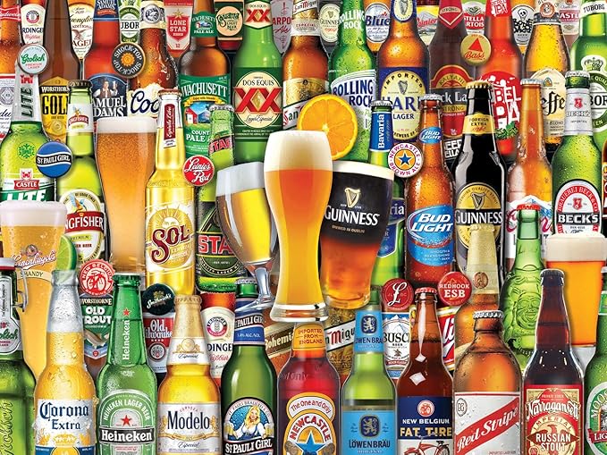 Masterpieces 300 Piece EZ Grip Jigsaw Puzzle - Bottoms Up - 18"x24"