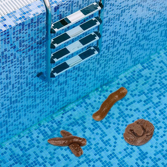 7 Pieces Fake Poo Realistic Fake Turd Prank Lifelike Poo, Fake Dog Poop Joke Toys for Halloween April Fools' Day Prank Party Supplies