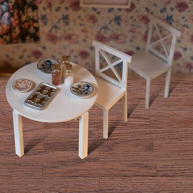 TOYANDONA 40pcs Miniature Dollhouse Flooring, Mini Floor Boards Self Adhesive Dollhouse Wood Flooring Peel and Stick for Dollhouse Accessories (Dark Brown)