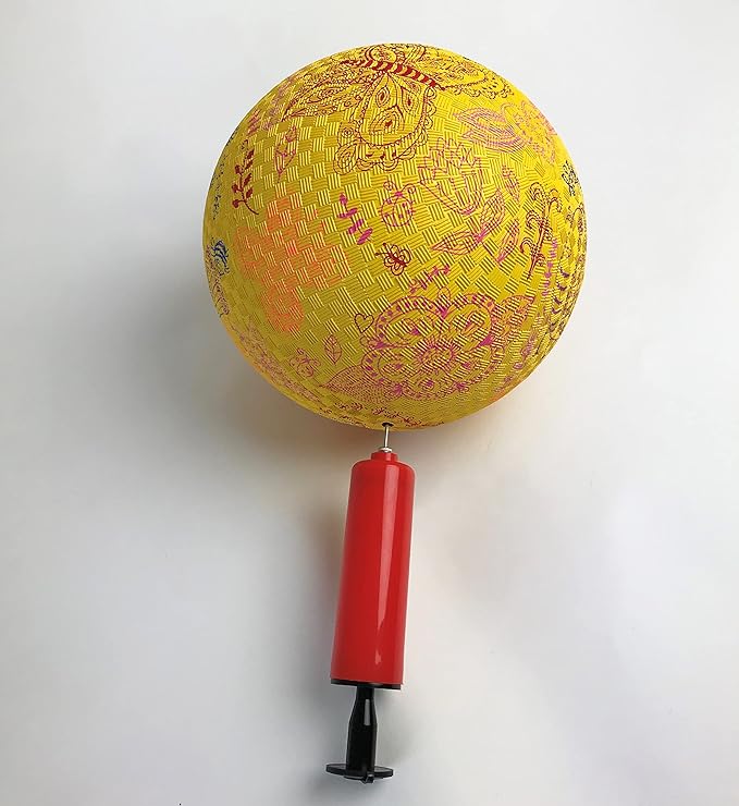 Handi Life Sport | Little Butterfly Bell Ball | Lightweight Audible Ball with Inflatable Rubber & Tactile Grip| Therapy & Recreation | Adaptive Sports