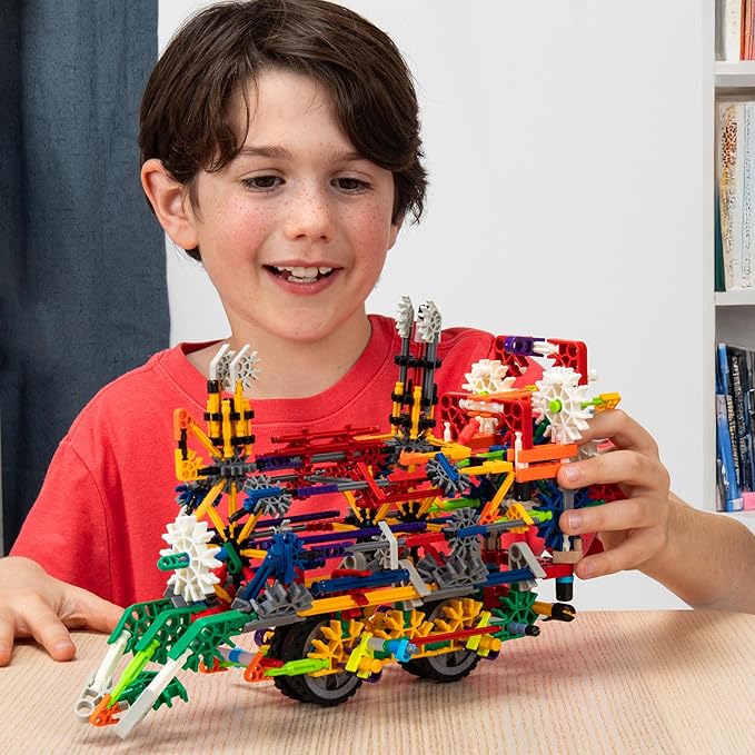 KNEX 80 Model Deluxe Set with Reusable Bag - STEM Building Kit, Kid Construction, Creative Play Toy‚ Ages 8+