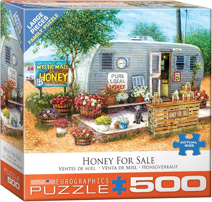 EuroGraphics (EURHR Honey for Sale 500Piece Puzzle 500Piece Jigsaw Puzzle