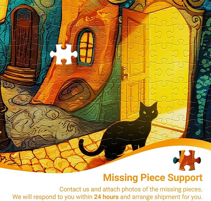 Weird Town Puzzles for Adults 1000 Pieces, Impossible Hard Difficult Challenging Jigsaw Puzzle 1000 Pieces, Christmas Birthday Gifts Home Decor for Adults/Friends/Family
