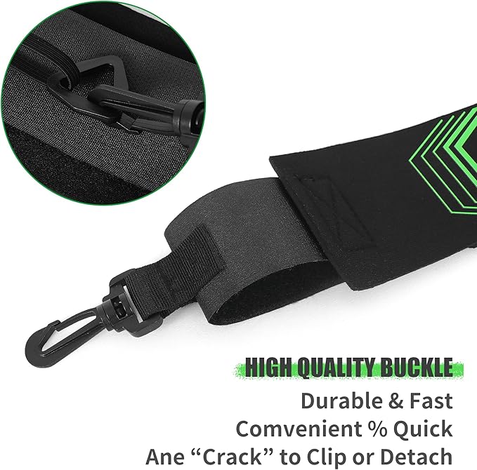 Surpop Soccer/Volleyball/Rugby Trainer, Football Kick Throw Solo Practice Training Aid Control Skills Adjustable Waist Belt for Kids Adults