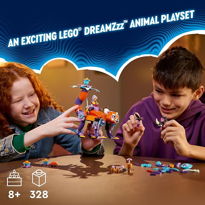 LEGO Dreamzzz Izzie’s Dream Animals Toys - Building Toys Set for Kids, Girls & Boys, Ages 8+ - Gift Idea for Christmas - 71481