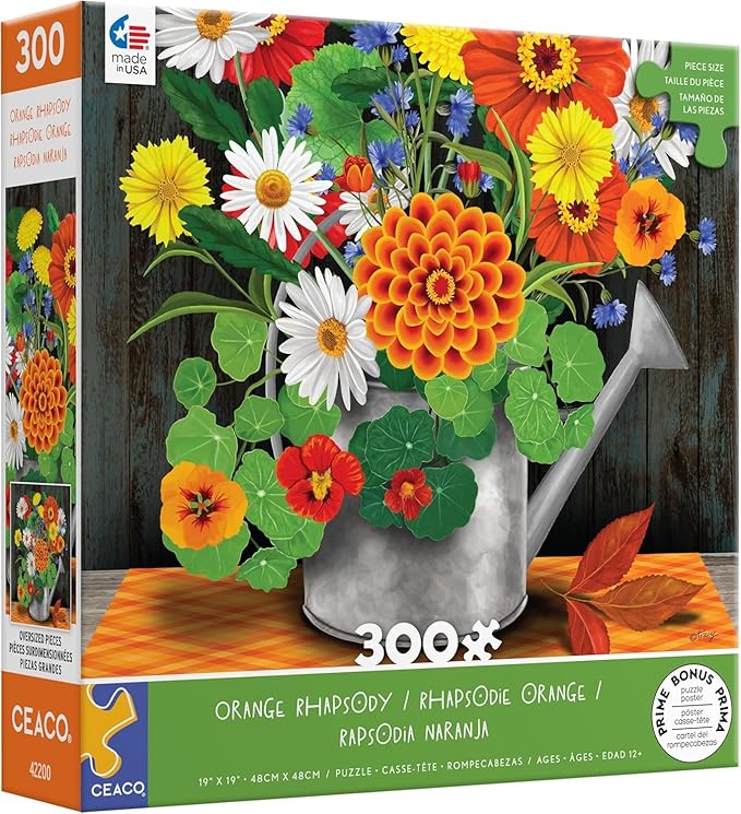 Ceaco - Orange Rhapsody - 300 Piece Jigsaw Puzzle