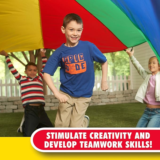 Franklin Sports 10ft Popcorn Parachute
