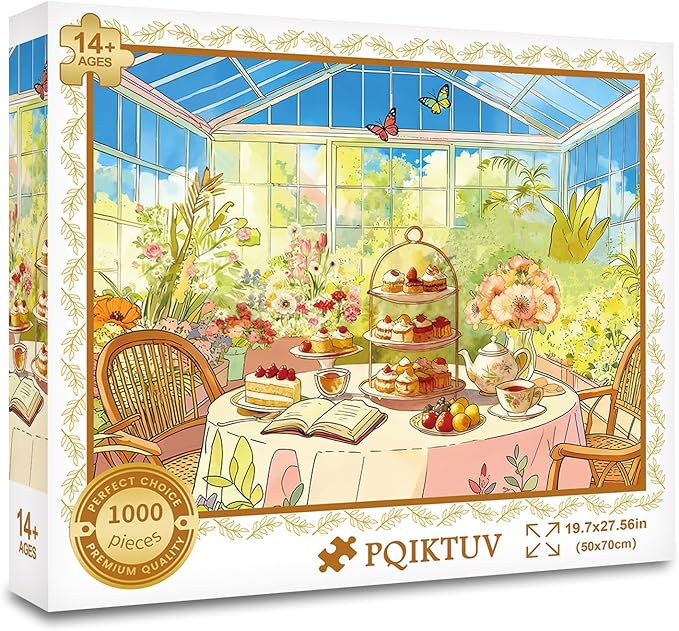 Puzzles for Adults 1000 Pieces Jigsaw Puzzles Impossible Puzzle with Letters on Back Scene Landscape Puzzle Fun Gift for Adults(27.56x19.7 Inch)