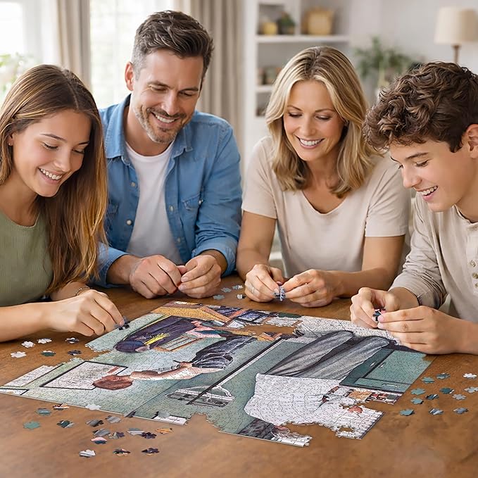 MasterPieces 1000 Piece Jigsaw Puzzle for Adults, Family, Or Youth - at The Doctor - 25"x25"