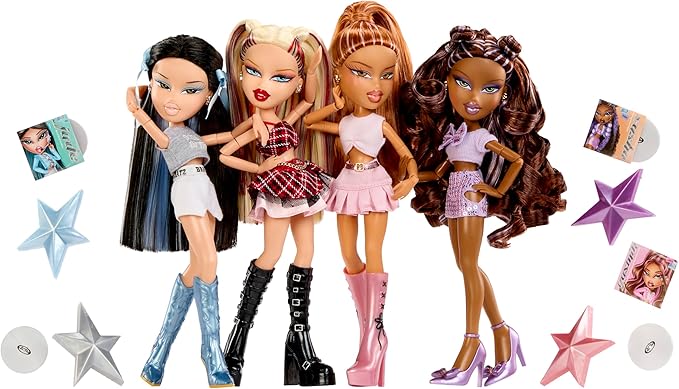 Bratz Pop Starz Jade Fashion Doll with Accessories and Charm