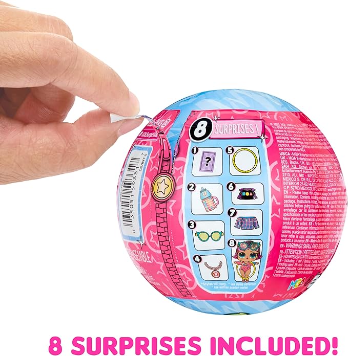 LOL Surprise All Star Sports Gymnastics with Collectible Doll, 8 Surprises, Gymnastics Theme, Balance Beam Ball, Sports Doll, Great Gift, Limited Edition Doll (Pack of 2)