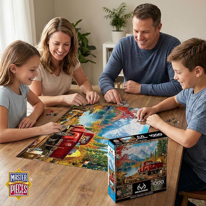 MasterPieces 1000 Piece Jigsaw Puzzle for Adults, Family, Or Youth - Backwoods Bound - 19.25"x26.75"