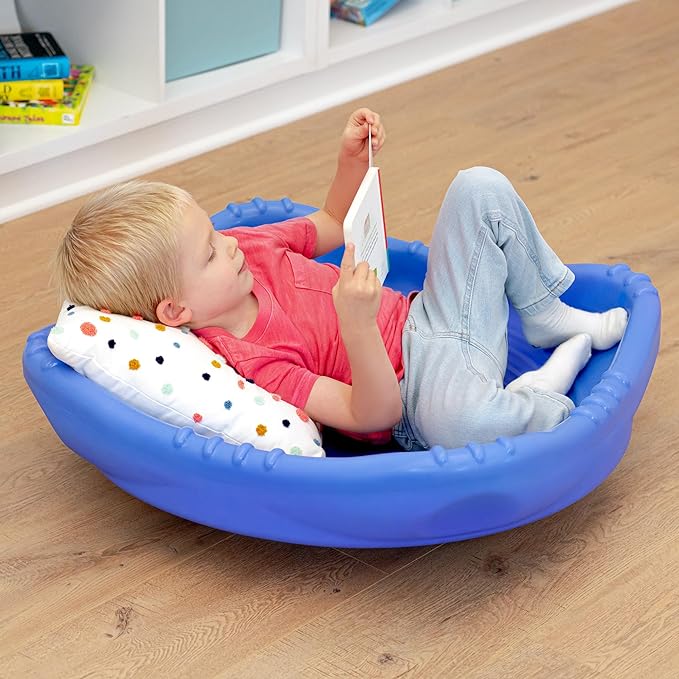 Simplay3 Two Sided Rock Around Wobble Disk and Climbing Dome 2 Pack for Toddlers and Kids - Rocking and Climbing - Indoor/Outdoor - Large and XL (Multicolor, 2 Pack, 2 Sizes)