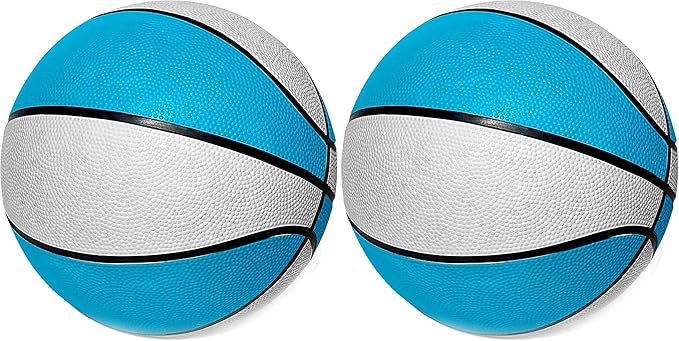 Botabee Regulation Size 9'' Swimming Pool Basketball, Waterproof, Blue (Size 6), for Ages 12+, 1 Piece (Pack of 2)