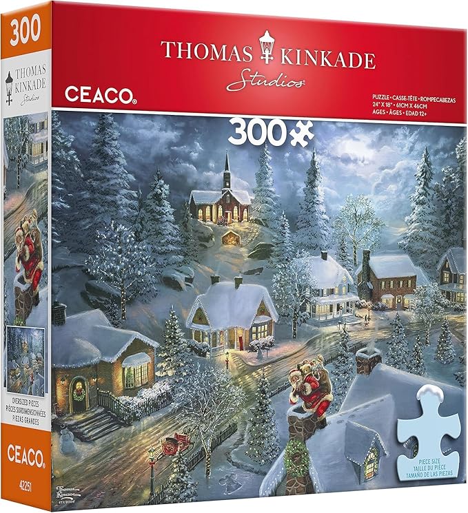 Ceaco - Holiday - Santa's Silent Night - 300 Piece Jigsaw Puzzle