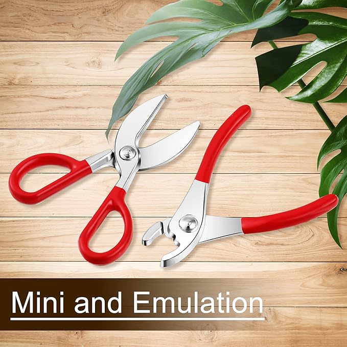 17PCS 1:12 Miniature Doll House Tools Metal Home Repair Tools Set Multifunctional Tiny Tool for Party Dollhouse Decoration Accessories Mini Yard Supplies Creative Pretend Toy