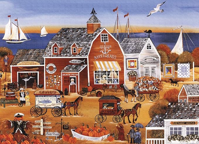 Seaside Antiques by Carol Dyer