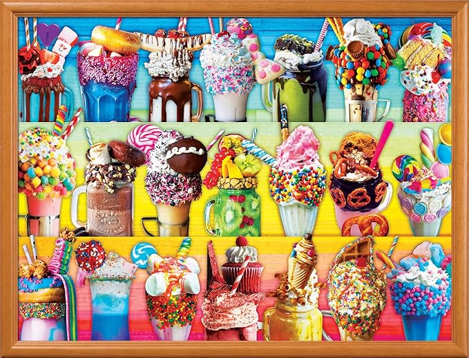 MasterPieces Trendz - Freakshakes 300pc EzGrip Puzzle Multicolor, 18" x 24"