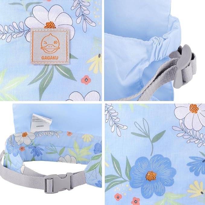 GAGAKU Baby Doll Carrier for Girls Toddlers, Kids Toy Carriers with Adjustable Straps, Reborn Doll Accessories - Blue